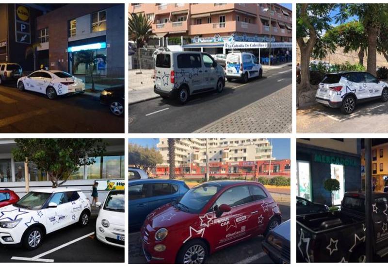LOS STAR CARS YA ESTÁN POR TODO TENERIFE. ¡ BÚSCALOS Y PARTICIPA!